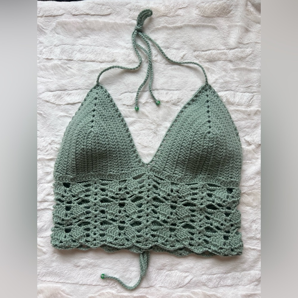 Handmade Crochet Crop Top